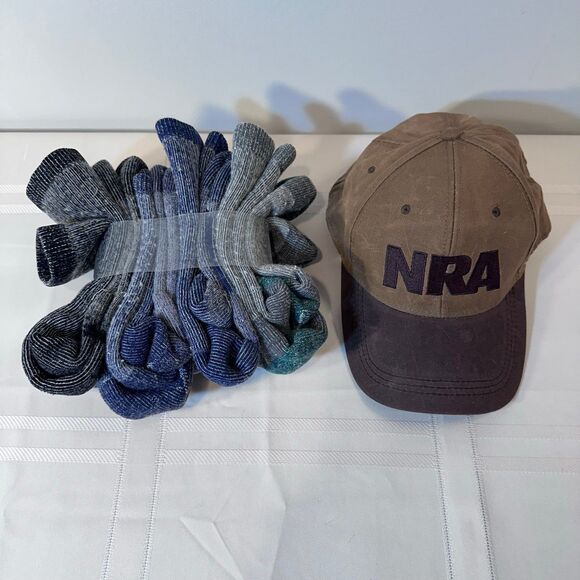 NRA Hat and Socks Bundle - Picture 1 of 11